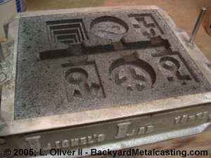 The paper weight molds